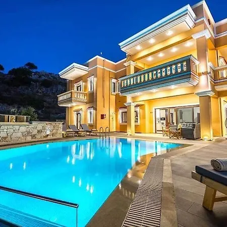 Вилла Grand Olympia,luxury, Spacious Indoor&outdoor Area Киссамос